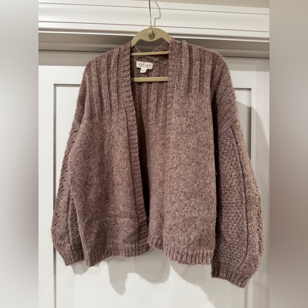 Cozy Mauve Sweater - Velvet by Graham and Spencer